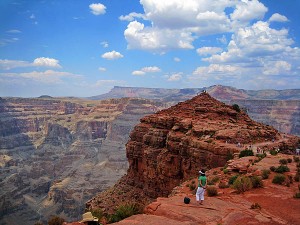 Det er flott i Grand Canyon, og enda flottere fra helikopter!